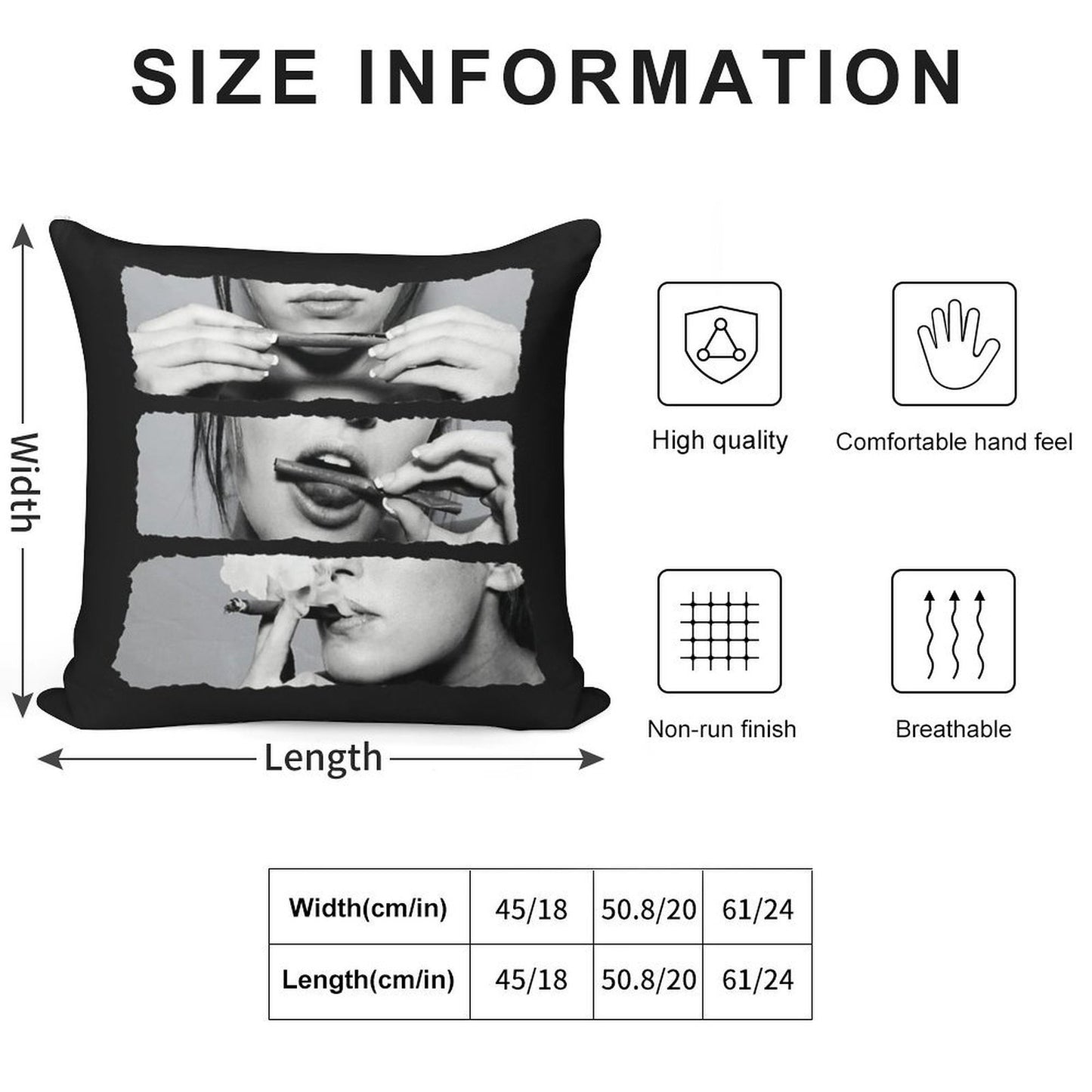 Girls Love Blunts Soft Skin-Friendly Throw Pillow