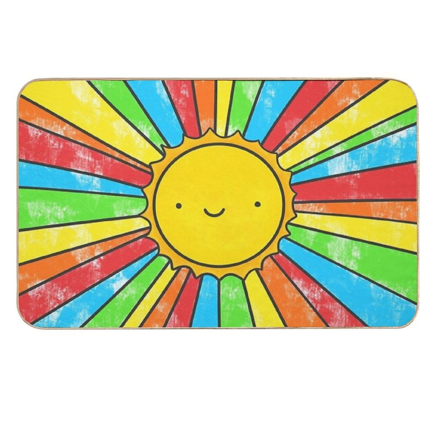 Radiate Positivity  Absorbent Bath Mat