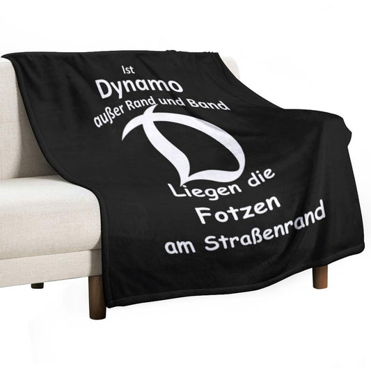 Dynamo Out of Control Machine-washable Throw Blanket