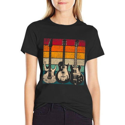 Retro Guitar  Soft T-Shirt