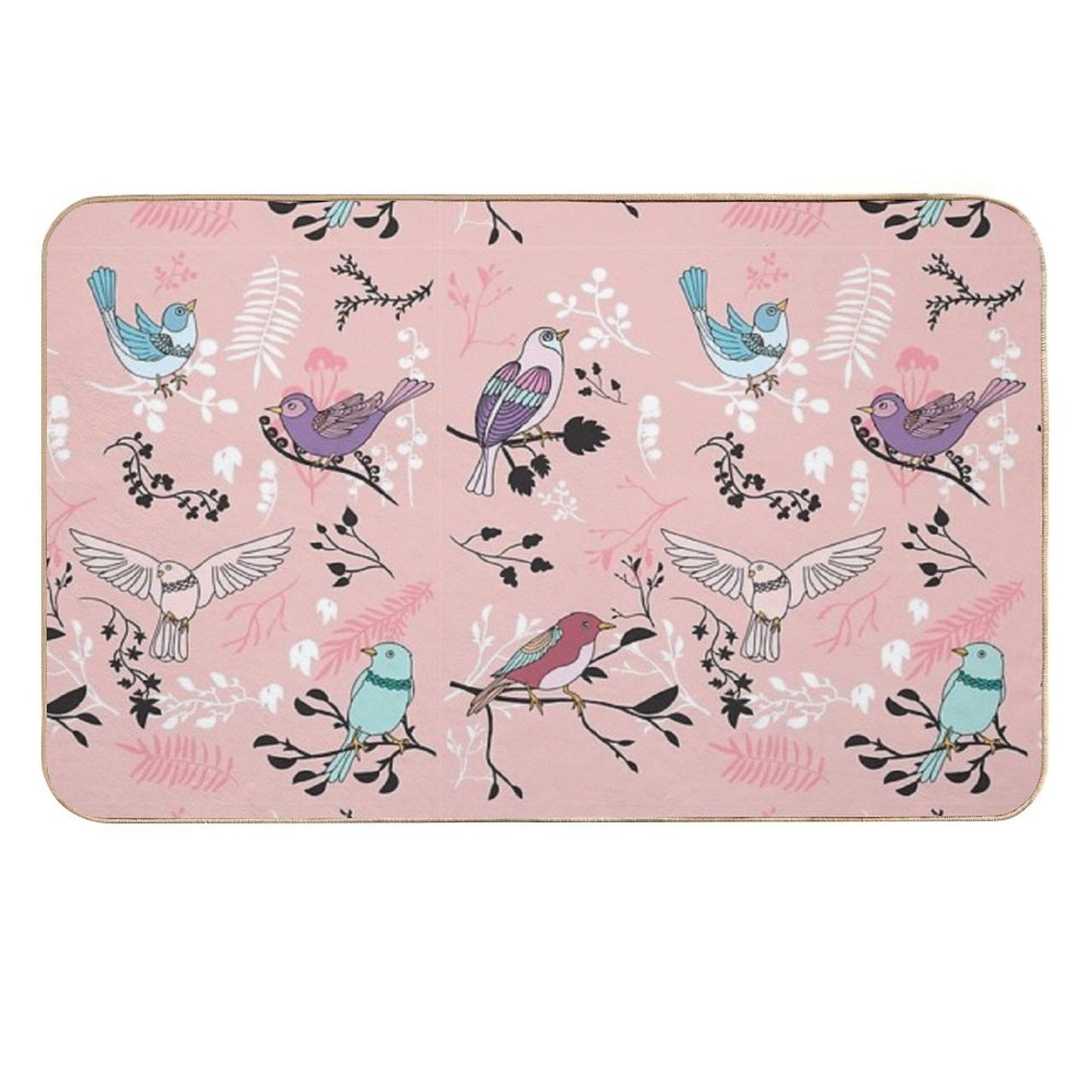 Bird Bliss  Versatile Bath Mat