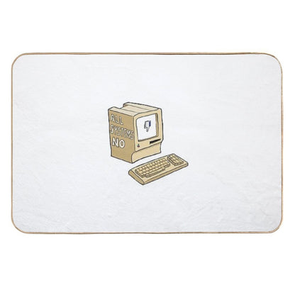 All Systems No  Fade-Resistant Bath Mat