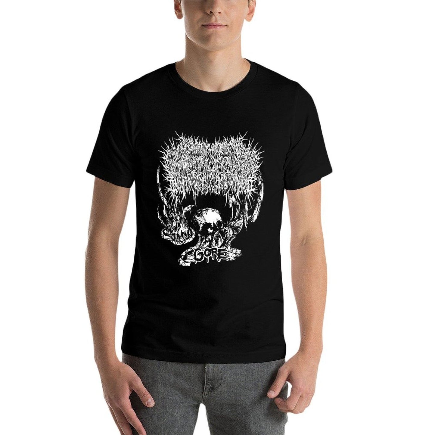 Xavlegbmaofffassssitimiwoamndutroabcwapwaeiippohfffx Black Modern Classic Unisex  Relaxed-fit T-Shirt