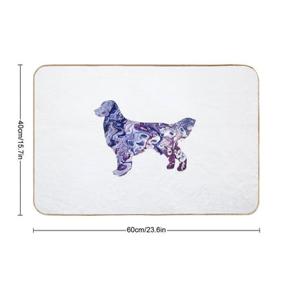 Golden Retriever  Easy Maintenance Bath Mat