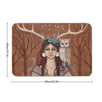 Wood Witch  Absorbent Bath Mat