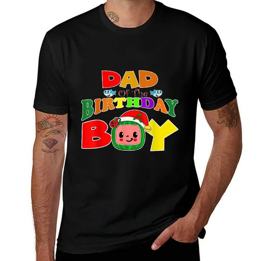 Dad And Mom Of The Birthday Boy Funny Melon Family Matching  Classic T-Shirt