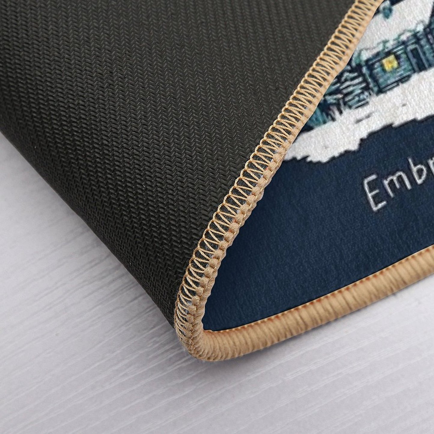 Embrace The Frost  Eco-Friendly Bath Mat
