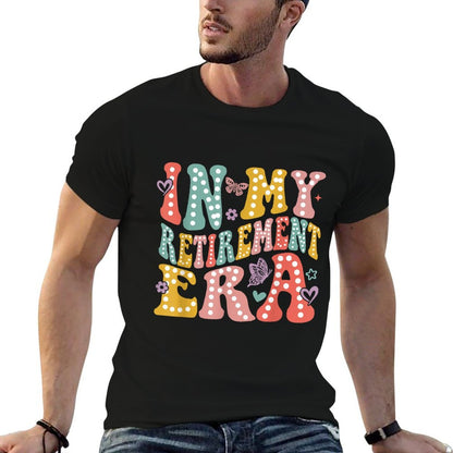 In My Retirement Era 2025 Retirement Gift for Teachers Women  Oversized Silhouette T-Shirt