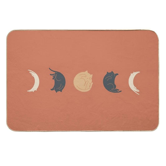 Cat Landscape 61  Pet-Safe Bath Mat