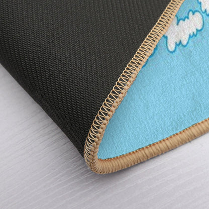 Enjoy Sky Blue Durable Bath Mat