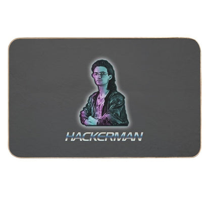 SALE Kung Fury - Hackerman Design  Toxin-Free Bath Mat