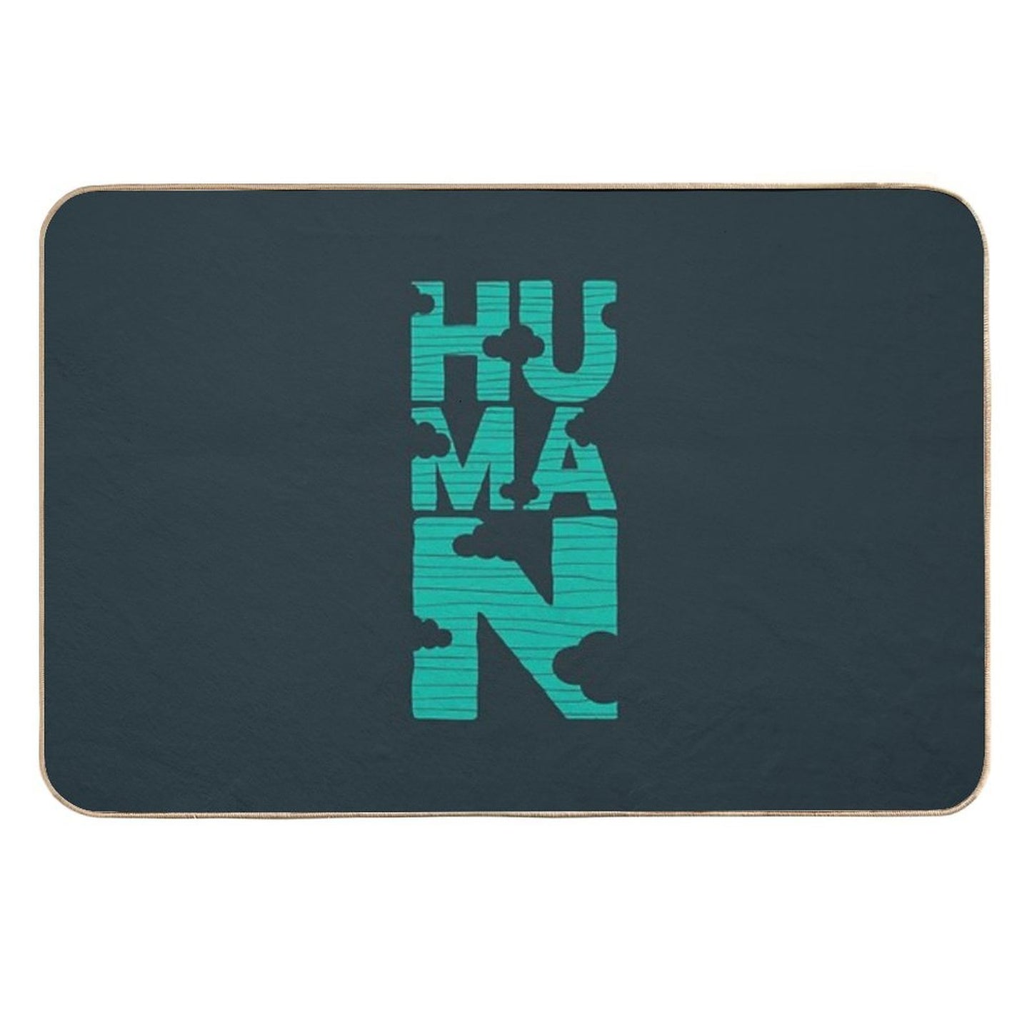 HUMAN (marrs Green)  Toxin-Free Bath Mat