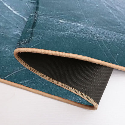 Skating on Glass  Versatile Bath Mat