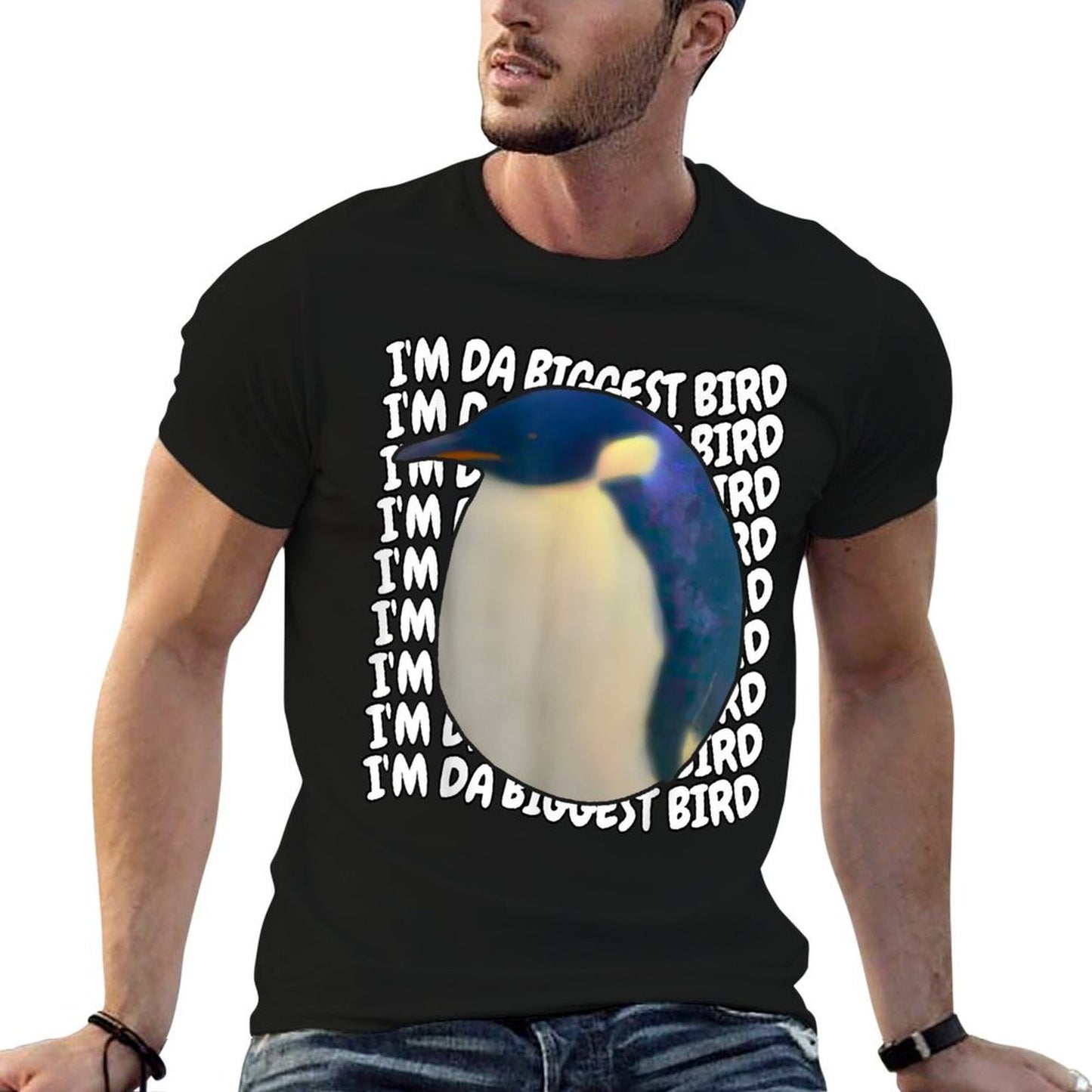 I'm Da Biggest Bird Meme for Bird Lovers Meme Enthusiasts!  Quick-drying T-Shirt