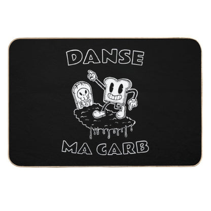 Danse Macarbe  Easy Maintenance Bath Mat