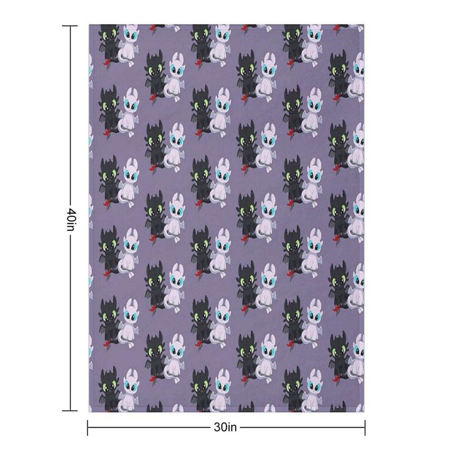 Couple Babies Toothless & Light Fury Baby Dragons, Night Fury, Httyd, Dragon Babies, Night Lights, How to Train Dragon Durable Throw Blanket