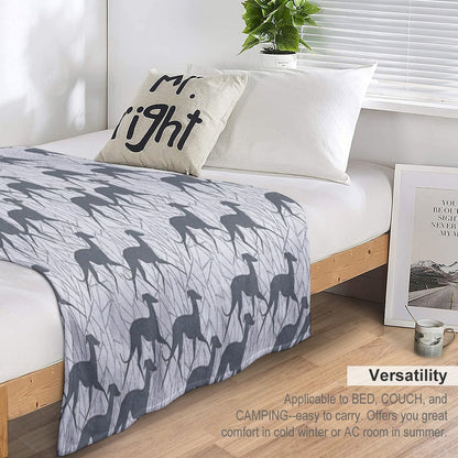 Italian Greyhounds Shrink-resistant Throw Blanket