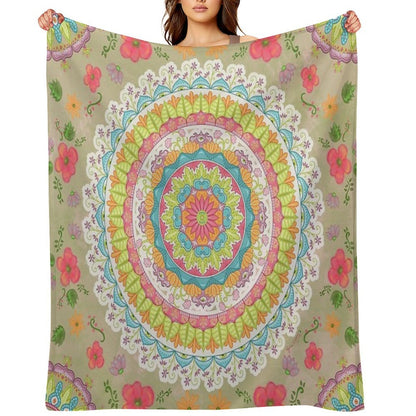 Spring Awakens ★ Compact Throw Blanket