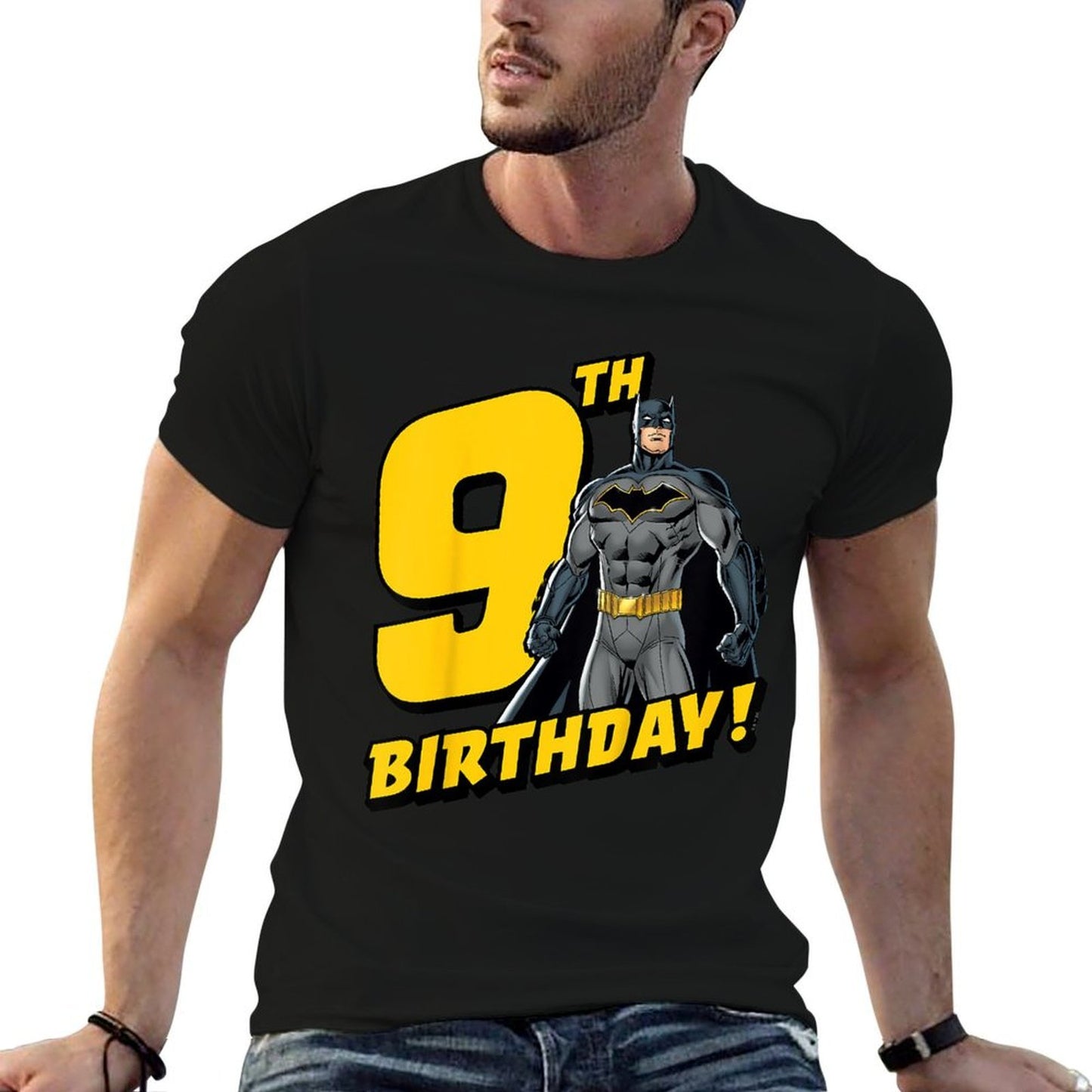 Batman 9th Birthday  Lightweight T-Shirt