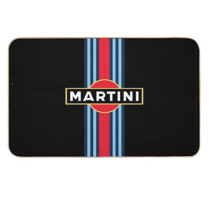 Martini Racing Stripe  High-Traffic Bath Mat