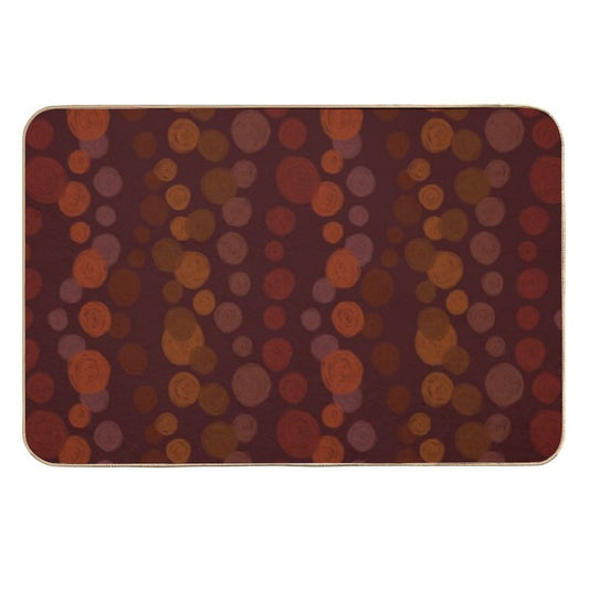 Autumn Dots  Stain-Proof Bath Mat