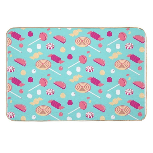 Berry Candy  Dirt-Trapping Bath Mat