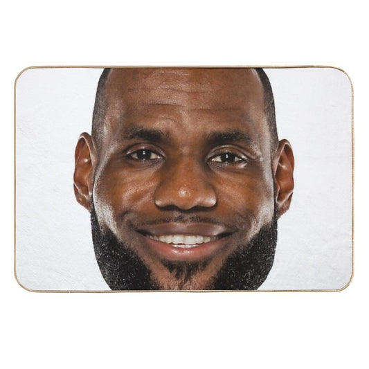 King James Lebron  Odorless Bath Mat