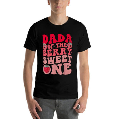 Dada Of The Berry Sweet One Strawberry First Birthday  Affordable Price T-Shirt