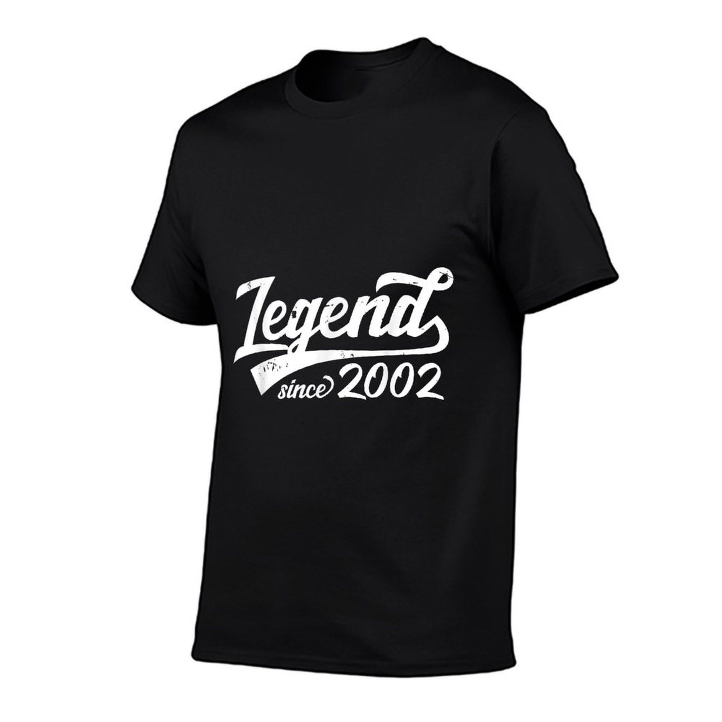 Legend Since 2002 23rd Birthday 23 Years Old Vintage Gift  Cotton T-Shirt