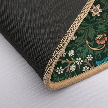 Blackthorn by William Morris, 1892  Non-Slip Bath Mat