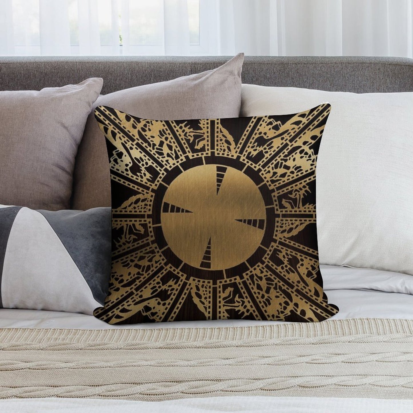 Lament Configuration Side A Soft Washable Throw Pillow