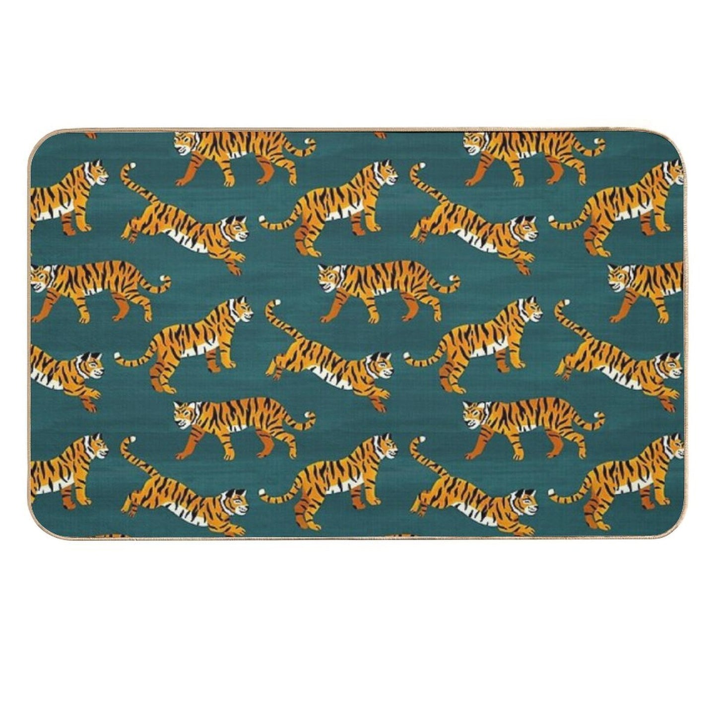 Bengal Tigers - Navy  Multi-Purpose Bath Mat