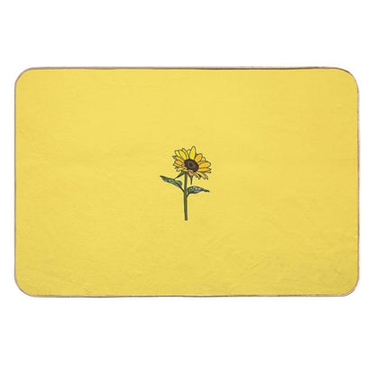 Little Aesthetic Sunflower  Toxin-Free Bath Mat
