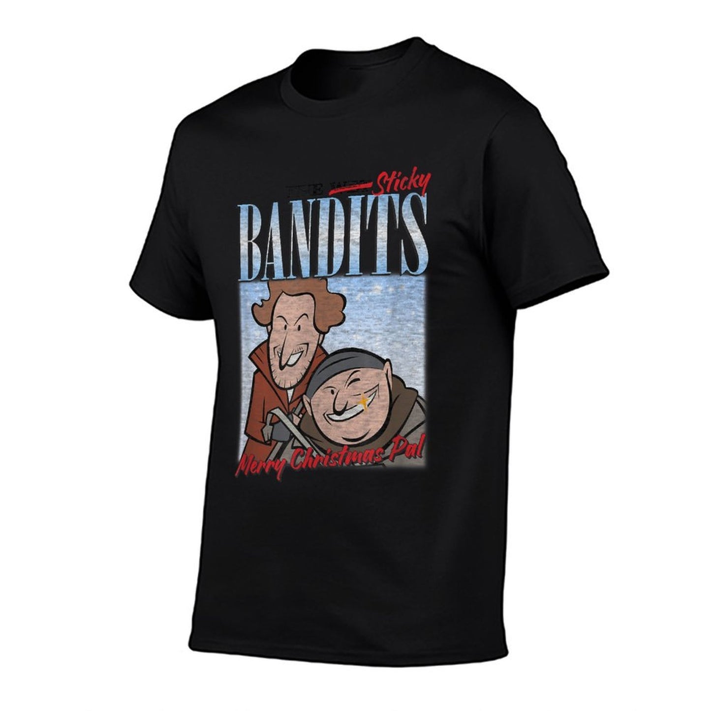Home Alone Sticky Bandits Christmas Cartoon  Lightweight T-Shirt