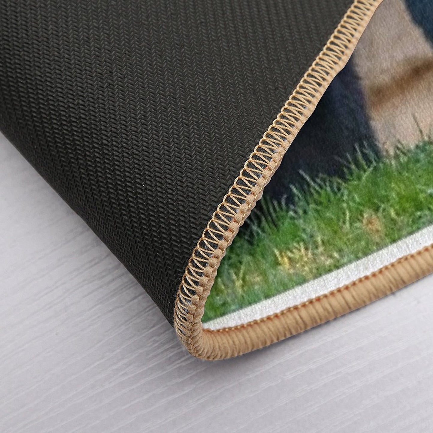 Giant Pandas Xiao Qi Ji And Mei Xiang at The Smithsonian's National Zoo  Anti-Trip Bath Mat