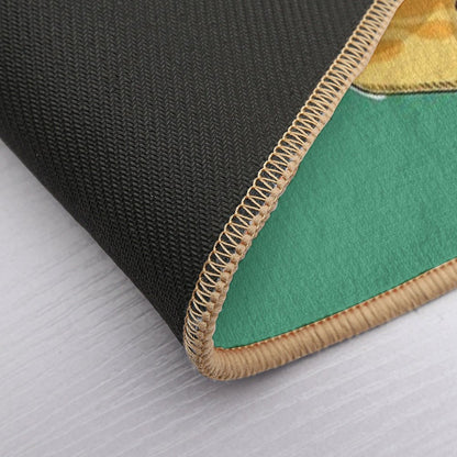 Surfing Kangaroo And Friends  Easy To Clean Bath Mat