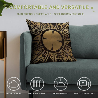 Lament Configuration Side A Soft Washable Throw Pillow