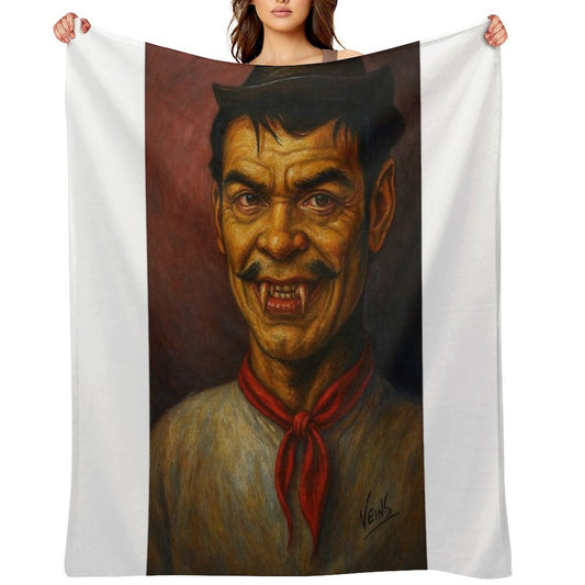 Cantinflas Vampiro Wrinkle-free Throw Blanket
