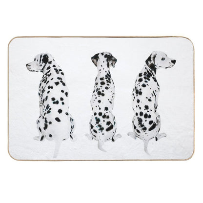 Dalmatian  Rapid-Drying Bath Mat