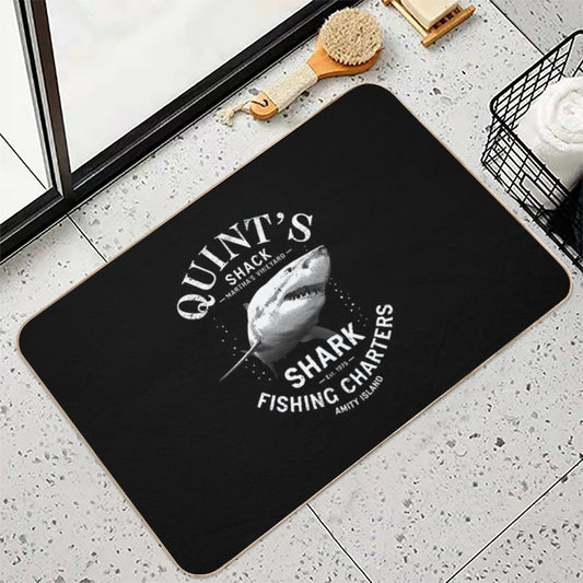 Quint's Shark Fishing Charters Durable Bath Mat