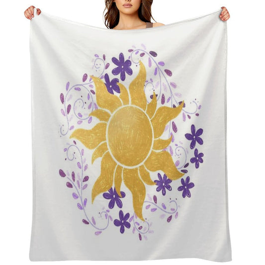 Sun Princess Compact Throw Blanket