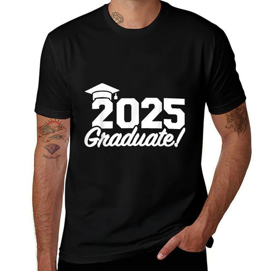 Class of 2025 Graduate  Tagless Design T-Shirt