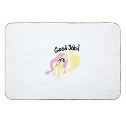 Fluttershy Good Job!  Easy To Clean Bath Mat