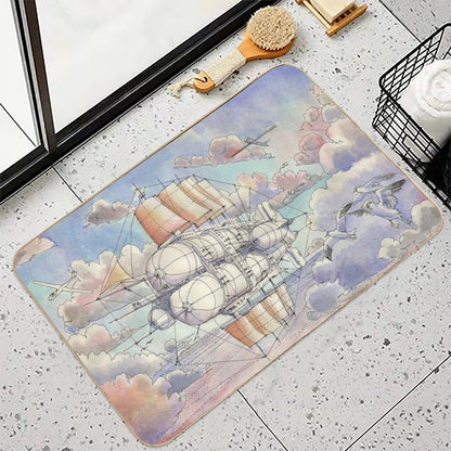 Il Veliero Volante  Rapid-Drying Bath Mat