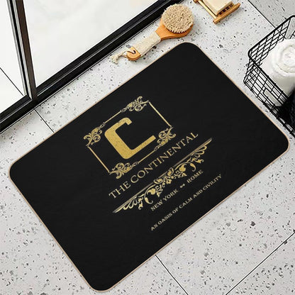 The Continental - Cult Movie  Rapid-Drying Bath Mat