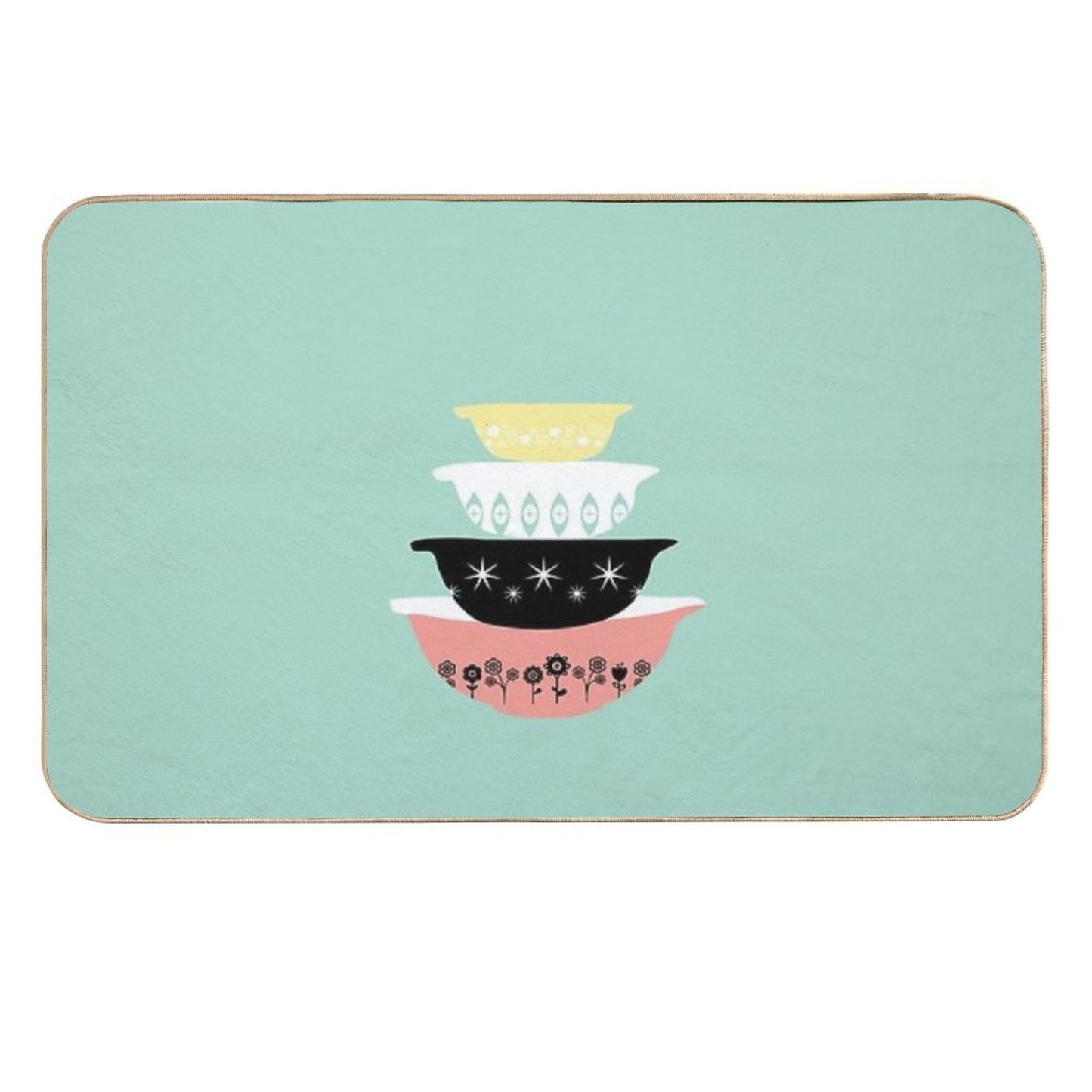 Pyrex Pretties  Odorless Bath Mat