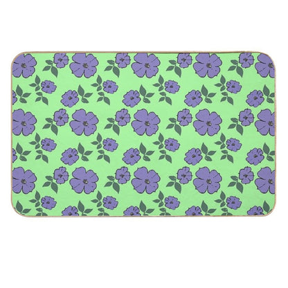 Lilacs Party  Slip-Resistant Bath Mat