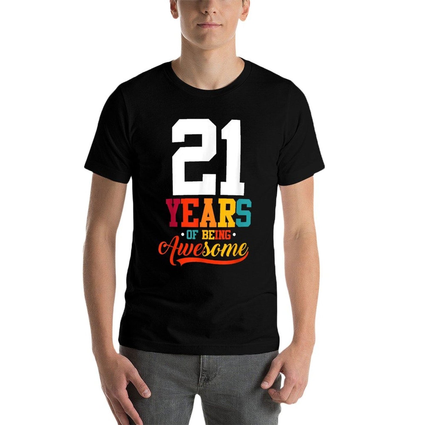 21 Years Of Being Awesome Gifts 21 Years Old 21st Birthday  Classic T-Shirt