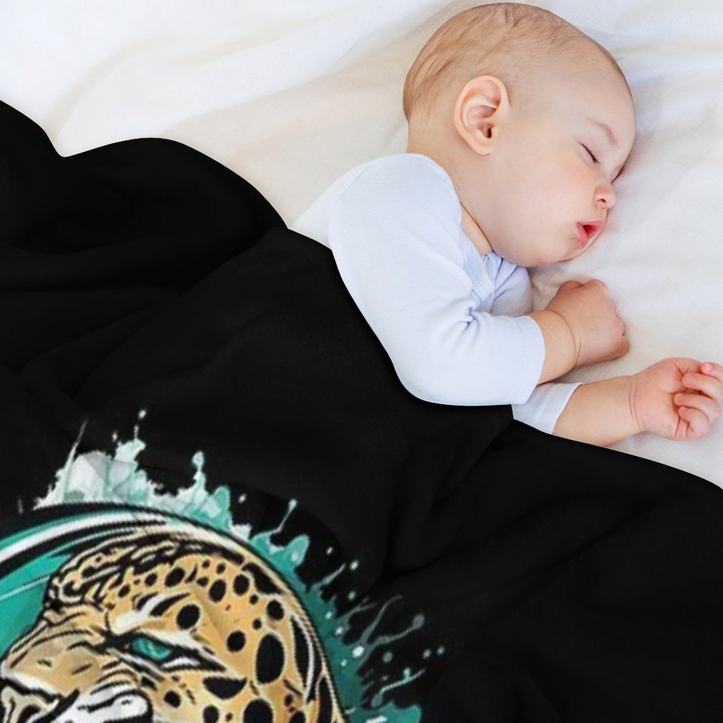 Jacksonville Jaguars Helmet Premium Throw Blanket