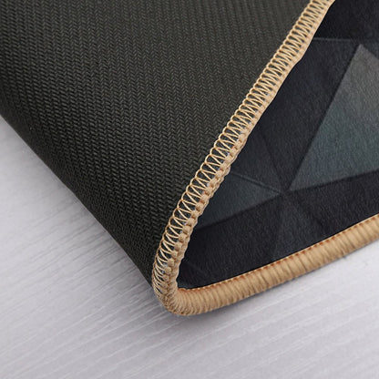 Polygon Noir  Multi-Purpose Bath Mat